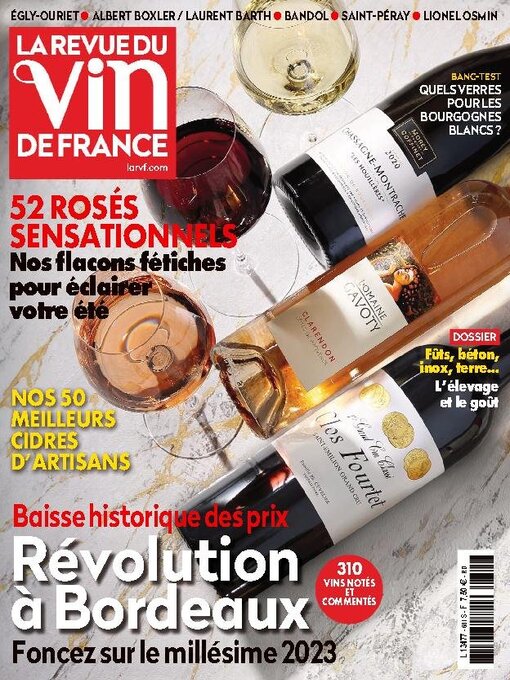 Title details for La Revue du Vin de France by Revue du Vin de France - Available